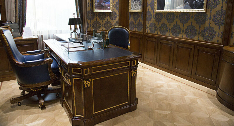 Рабочий кабинет Назарбаева