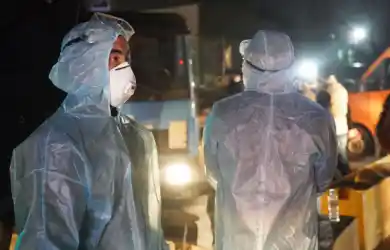 на блокпостах Нур-Султана