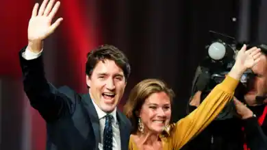 Супруги Трюдо