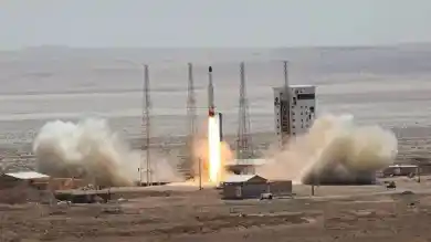 Испытание ракеты-носителя Симорг в Иране