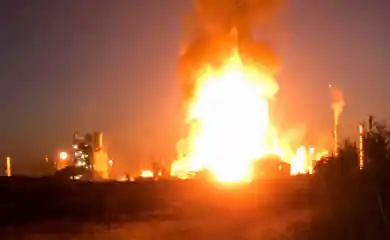 Пожар на заводе, diaridetarragona.com