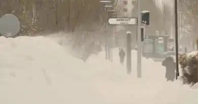 Нур-Султан засыпало сугробами. Свирепствует буран. Видео, фото