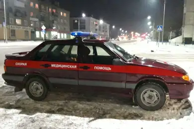 Врачи скорой спасли из пожара двух детей в Костанае