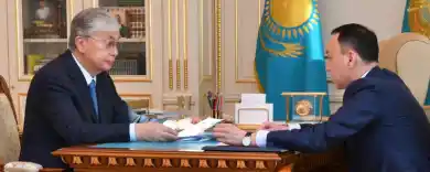 Токаев и Мухамбетов