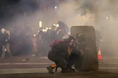 Portland protester’s