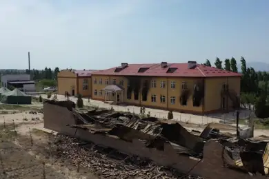 Кыргызское село Максат до и после вооруженного конфликта — видео