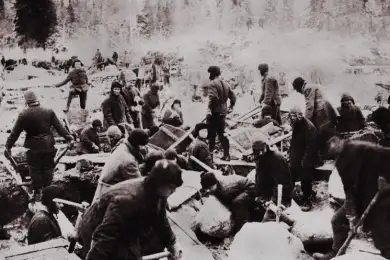 Строительство Беломорско-Балтийского канала. fishki.net