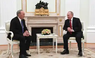 Назарбаев встретился с Путиным