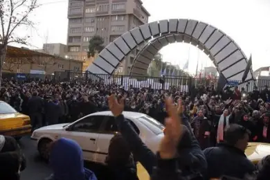 Акция протеста прошла в Тегеране в связи с признанием властей Ирана в атаке украинского самолета