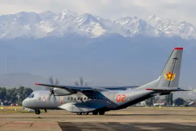 Самолет ВВС Казахстана аварийно посадили на аэродром в Жетыгене. Подробности