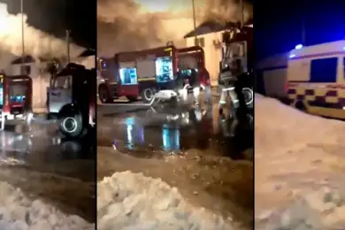 Двухэтажное общежитие сгорело в Нур-Султане. Подробности, видео