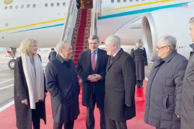 Нурсултан Назарбаев прилетел в гости к Владимиру Путину