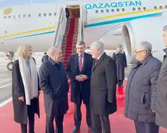 Прилет Назарбаева