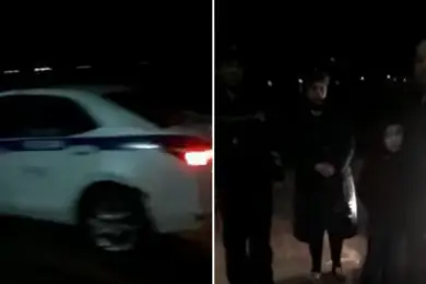 Россияне забыли ночью ребенка на казахстанской трассе