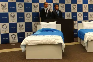 Кроватями из картона встретит спортсменов Олимпиада-2020 в Токио