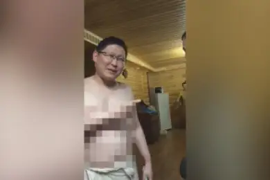 Затопили баньку. Борцов с коррупцией застукали в Кокшетау, видео