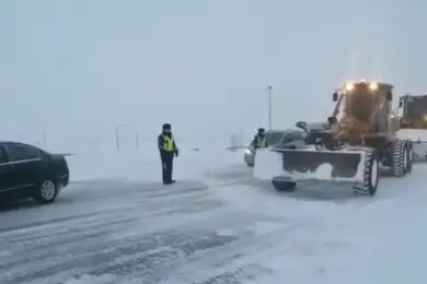 За сутки спасли 1000 человек на трассах Казахстана