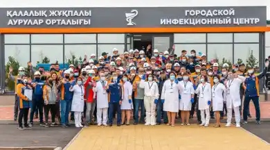 завершение строительства одного из госпиталей