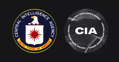 старое и новое лого ЦРУ