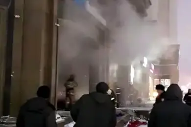«Триумфальная Арка» загорелась в Нур-Султане