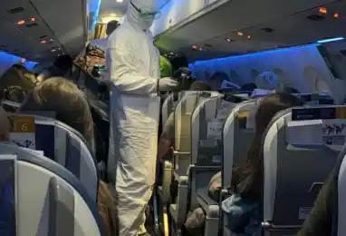 в аэропорту Нур-Султана