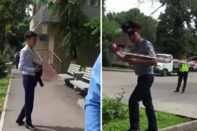 Дворник серийно «минировал» здания власти в Алматы