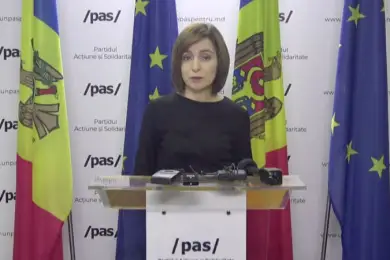 Избранный президент Молдовы призвала народ к протестам. Видео