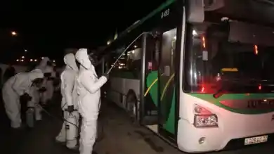 в автопарке №1 Нур-Султана