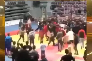 Массовая драка на турнире по самбо произошла в Ингушетии