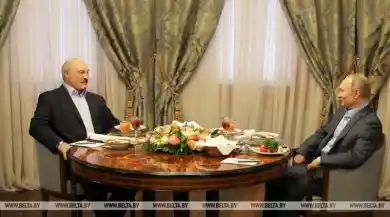 Лукашенко и Путин, БЕЛТА