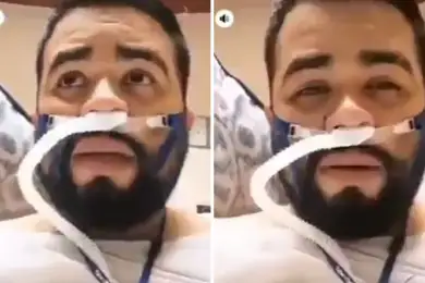 «Это не прощание». Медбрат записал пронзительное видео за день до смерти от COVID