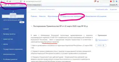 Распоряжение правительства Кыргызстана — плагиат у Казахстана? Виноват Google