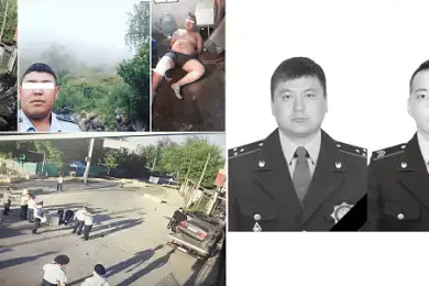 Полиция Алматы признала, что виновник тарана блокпоста работал в полиции