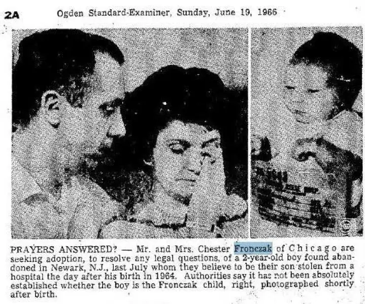 Находка века: украденного сына нашли через 55 лет в США