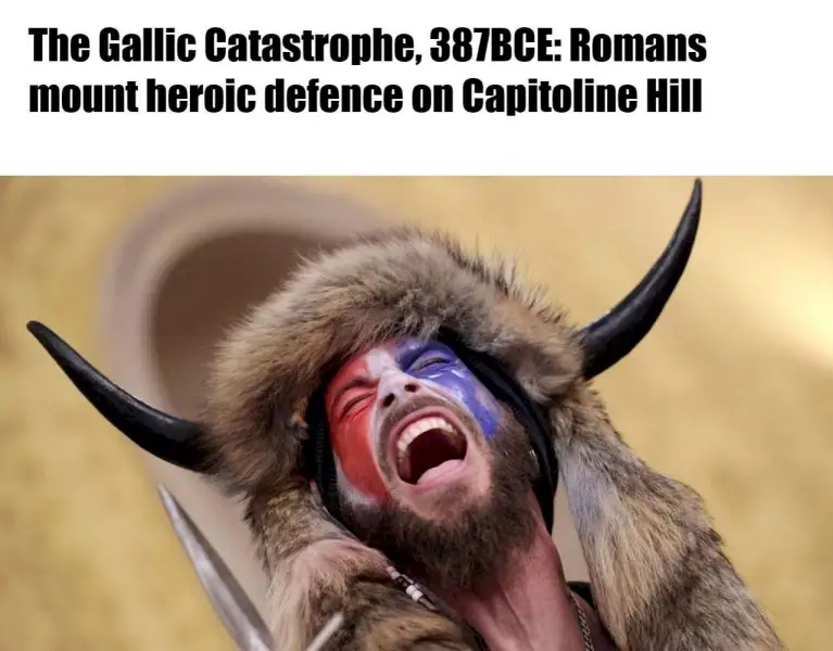 мем про штурм Капитолия