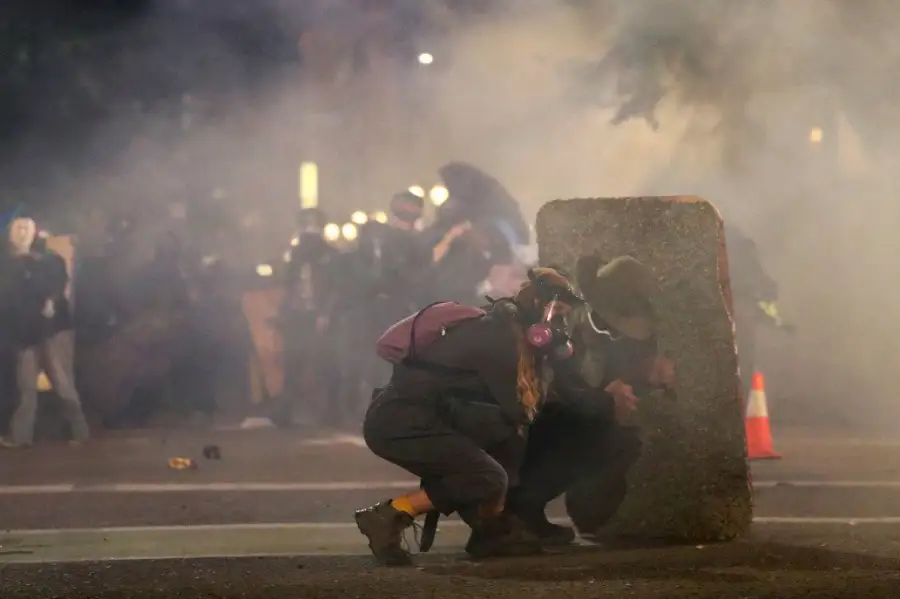 Portland protester’s
