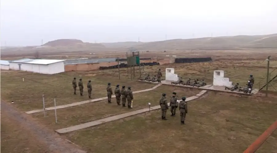 На полигоне Актас