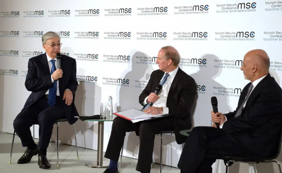 К-Ж.Токаев на конференции в Мюнхене