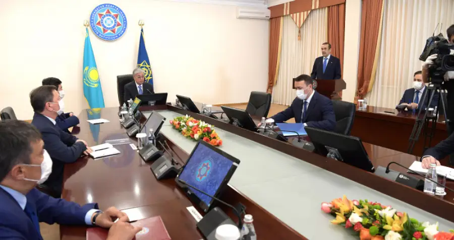 на коллегии КНБ РК