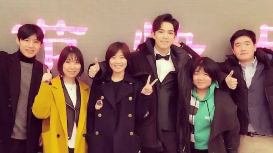 с китайской командой