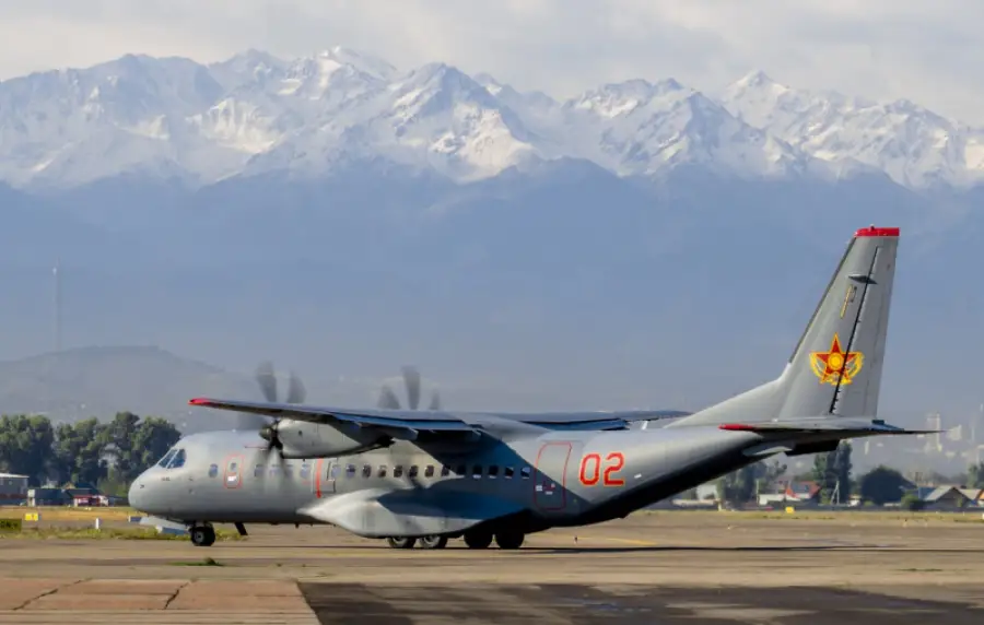 Самолет ВВС Казахстана С-295