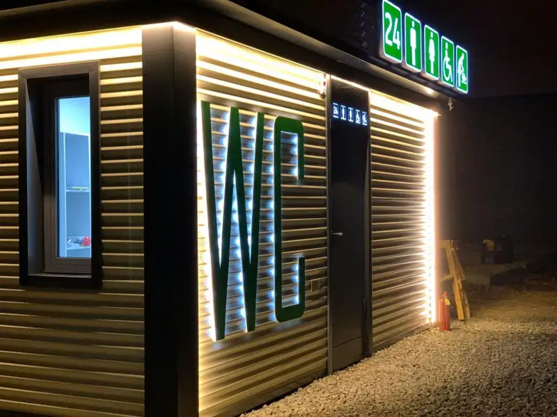 Придорожные хайтек-туалеты появились в Казахстане