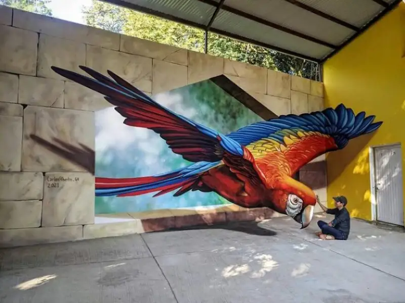 одна из работ художника