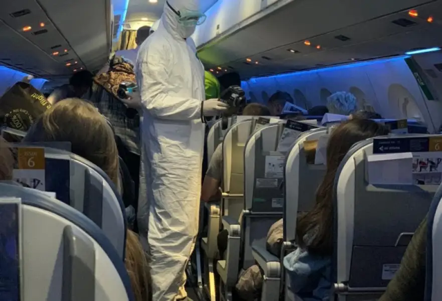 в аэропорту Нур-Султана