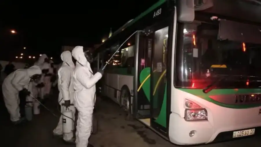 в автопарке №1 Нур-Султана