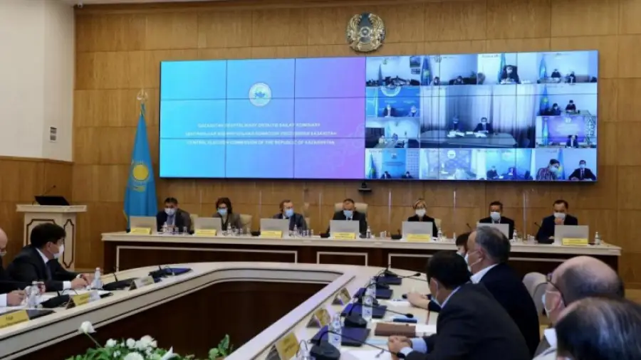 на заседании ЦИК