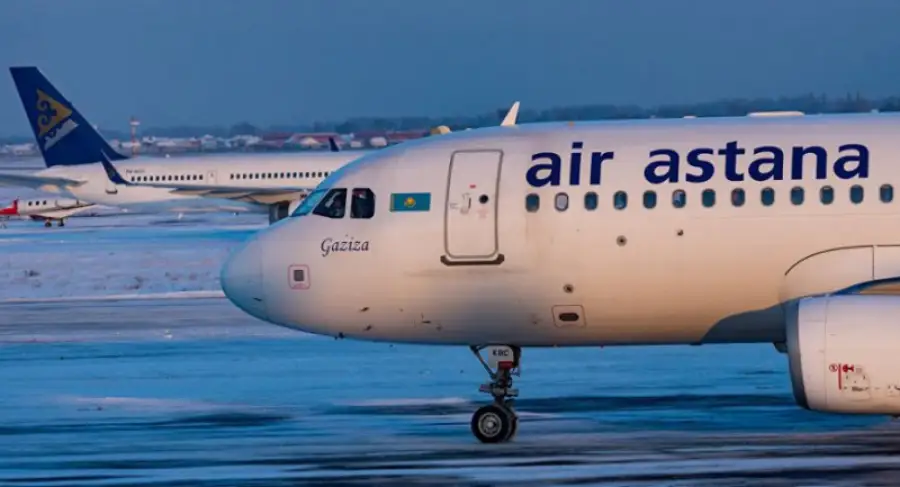 Самолет Air Astana, glas.ru